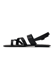 Side profile of Arus sandal highlighting sleek and modern resort footwear silhouette