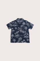 Tropical Island Palm artwork showcased on the Bali Tropical Shirt
