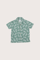 Playful Pineapple artwork showcased on the Bali Tropical Shirt