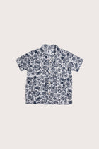 Bali Tropical Shirt in Veg and Crab print designed for effortless island living