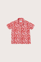 Bali Tropical Short Sleeves Cotton Shirt for men in breathable cotton tropical resortwear style