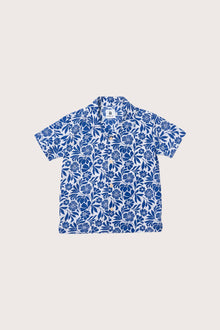 By The Sea Bali Tropical Short Sleeves Cotton Shirt with a relaxed island-inspired silhouette