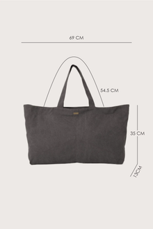 measurement details of Barcha Totebag Dark Brown
