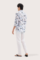 Baron Linen Shirt  Flower