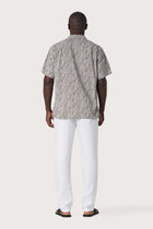 Baronang Cotton Shirt Bamboo Leaves - By The Sea Bali