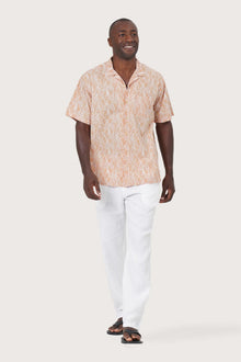 Baronang Cotton Shirt Bamboo Leaves - By The Sea Bali