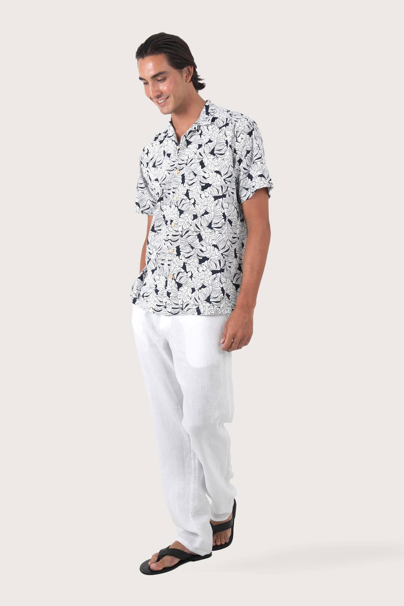 Baronang Cotton Shirt Jungle Bliss