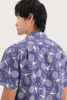 Baronang Cotton Shirt Pineapple