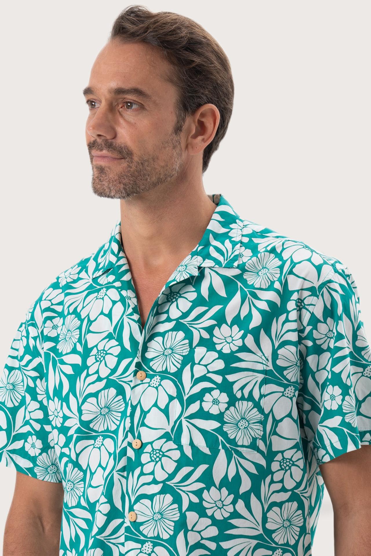 Baronang Shirt Flower