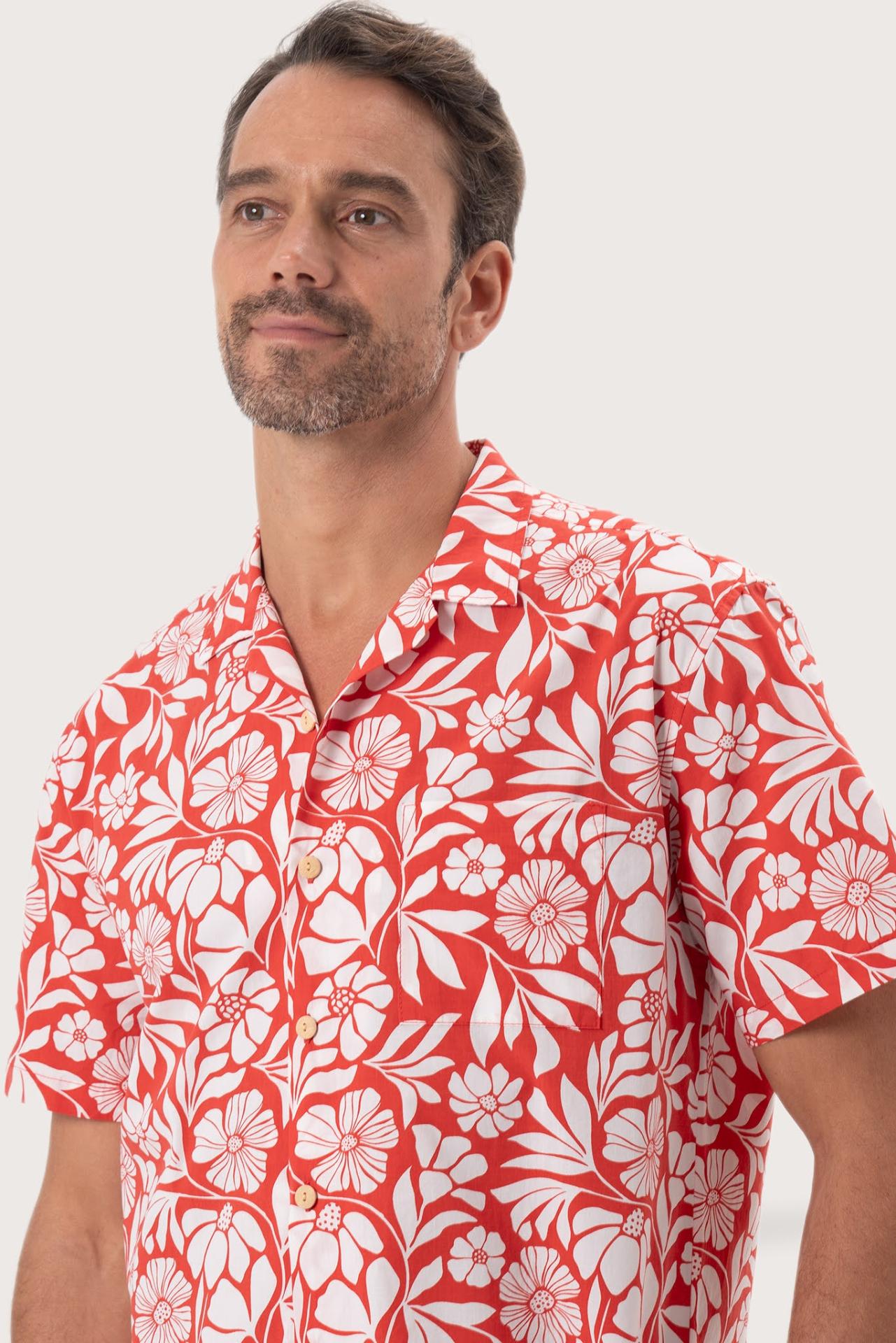 Baronang Shirt Flower