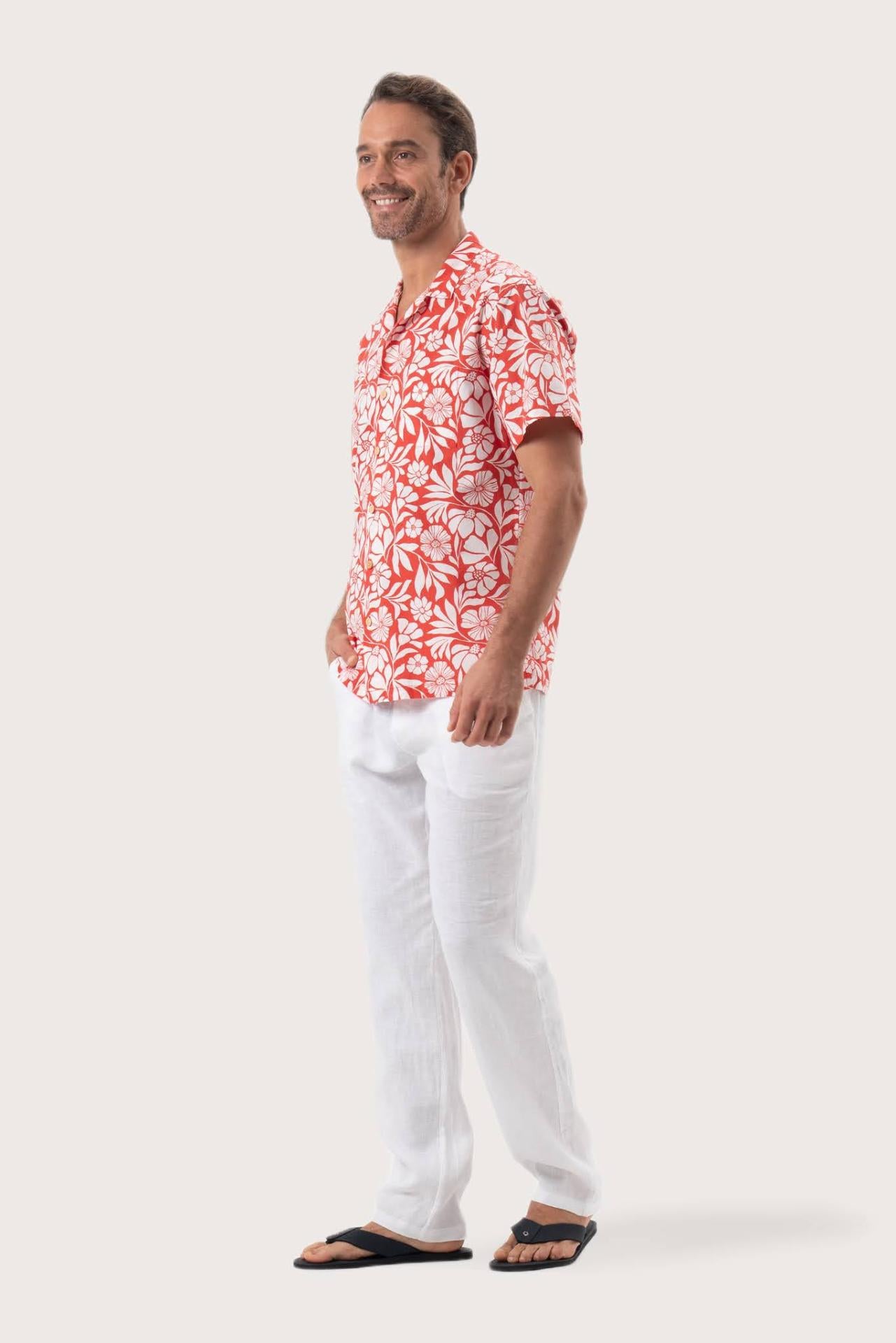 Baronang Shirt Flower