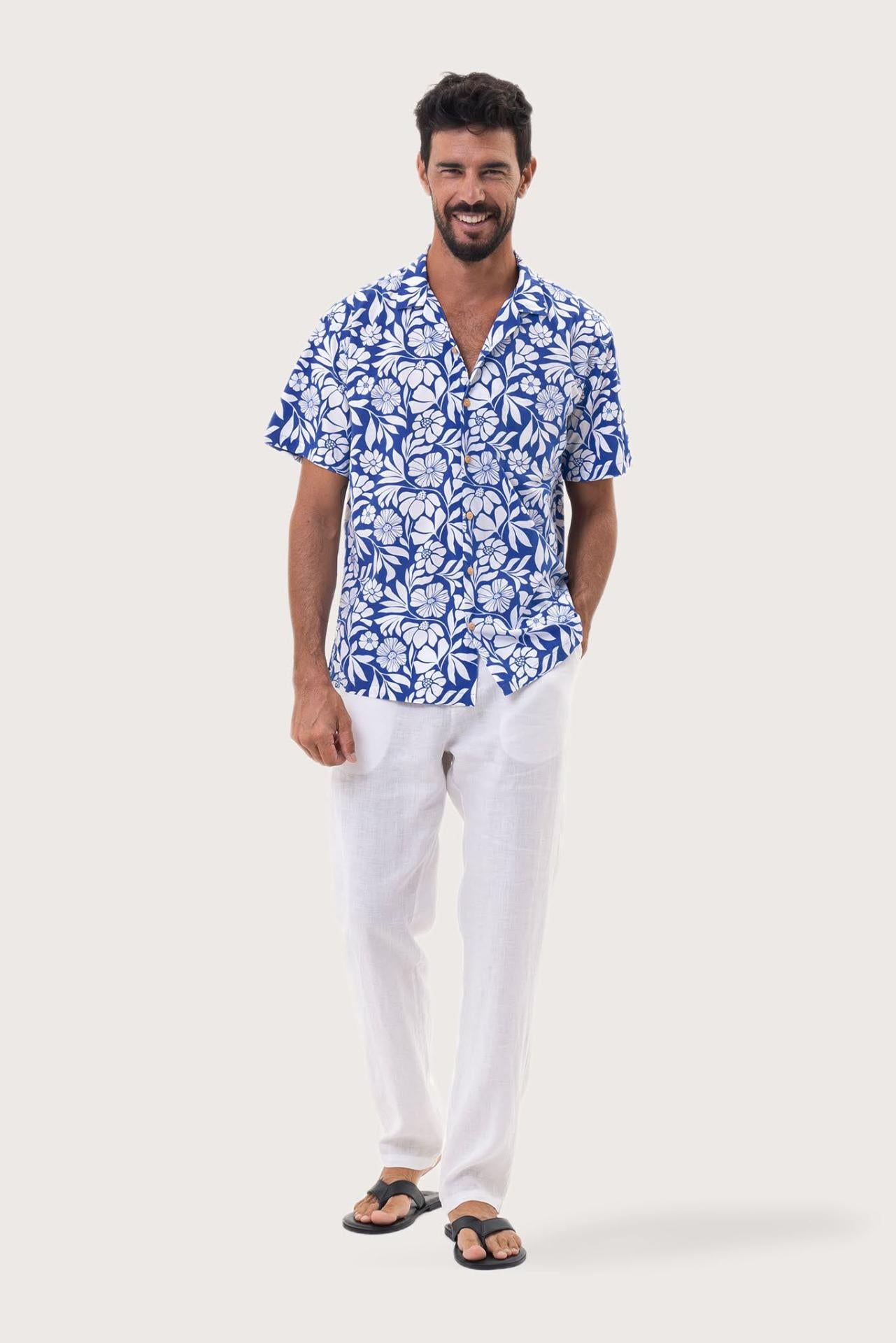 Baronang Shirt Flower
