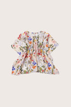 By The Sea Bali Belle Kaftan featuring the Flower Paint print in Light Yellow
