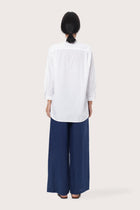 By The Sea Bali Back view of the Bey Loose Shirt in White