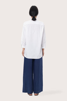 By The Sea Bali Back view of the Bey Loose Shirt in White