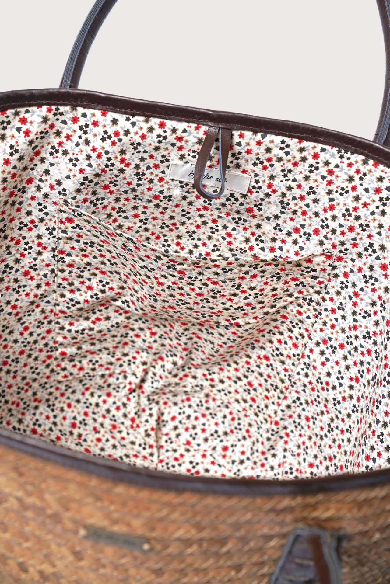 Close-up detail of the Cora Bag highlighting premium materials and refined finishing