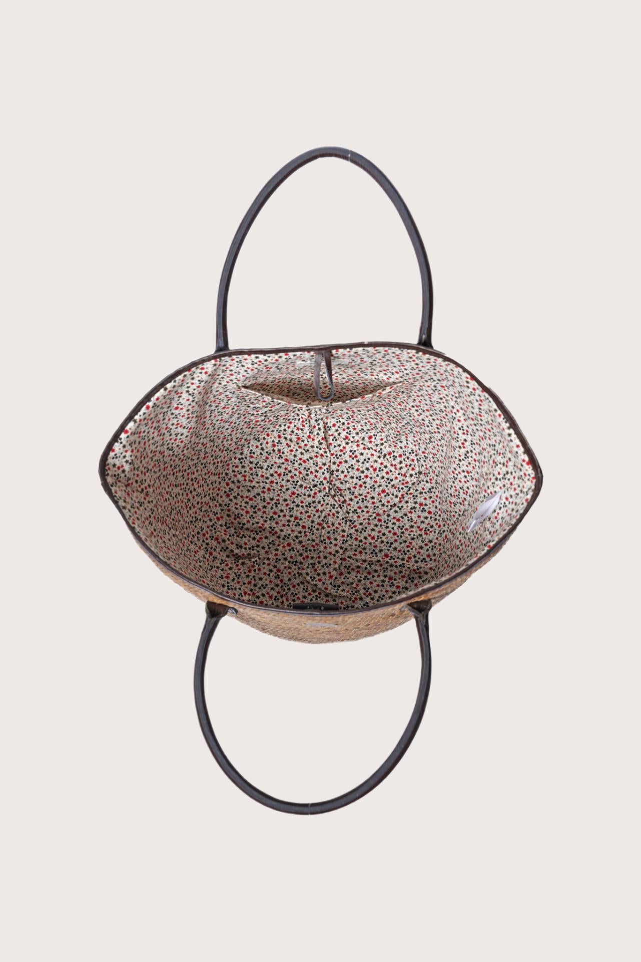 Interior detail of the Cora Bag showcasing its functional design and premium craftsmanship