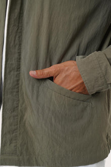 Men's resortwear styling featuring the Dero Jacket in Grey Brown by By The Sea Bali