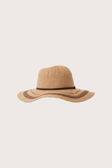 Back view of the Genova Hat showcasing artisanal craftsmanship and effortless resort elegance