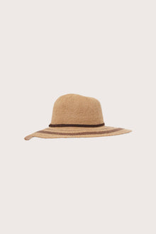 Side view of the Genova Hat highlighting its refined shape and lightweight construction