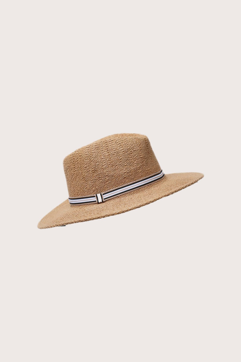 Side view of the Ibiza Hat highlighting its refined shape and effortless coastal style