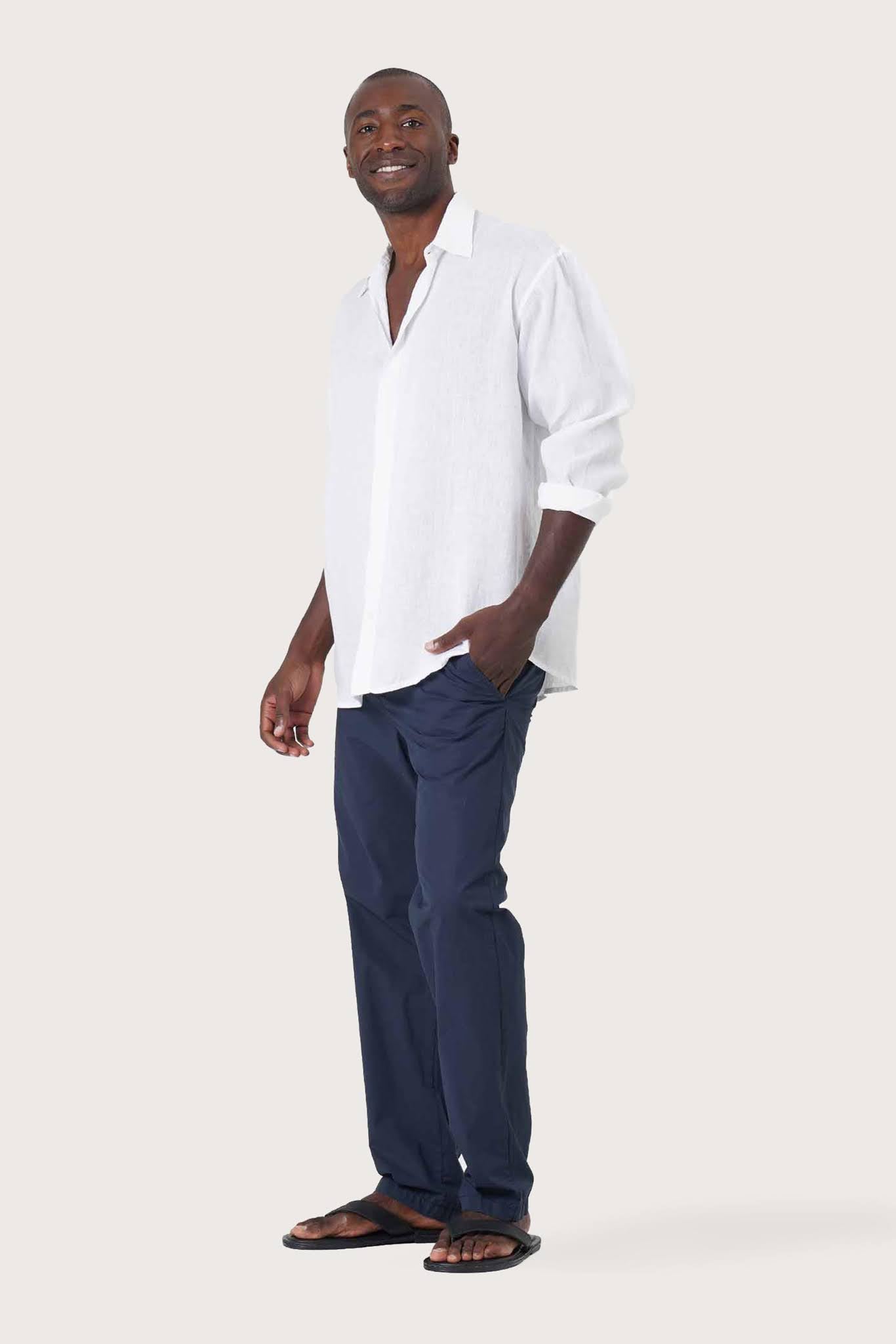 By The Sea Bali Joao Linen Shirt