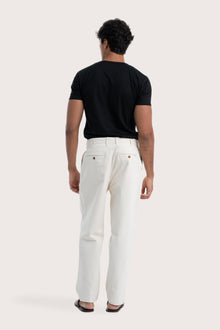 Back view of the creme Joey Pant
