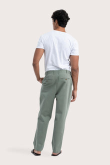 Back view of the grey green Joey Pant