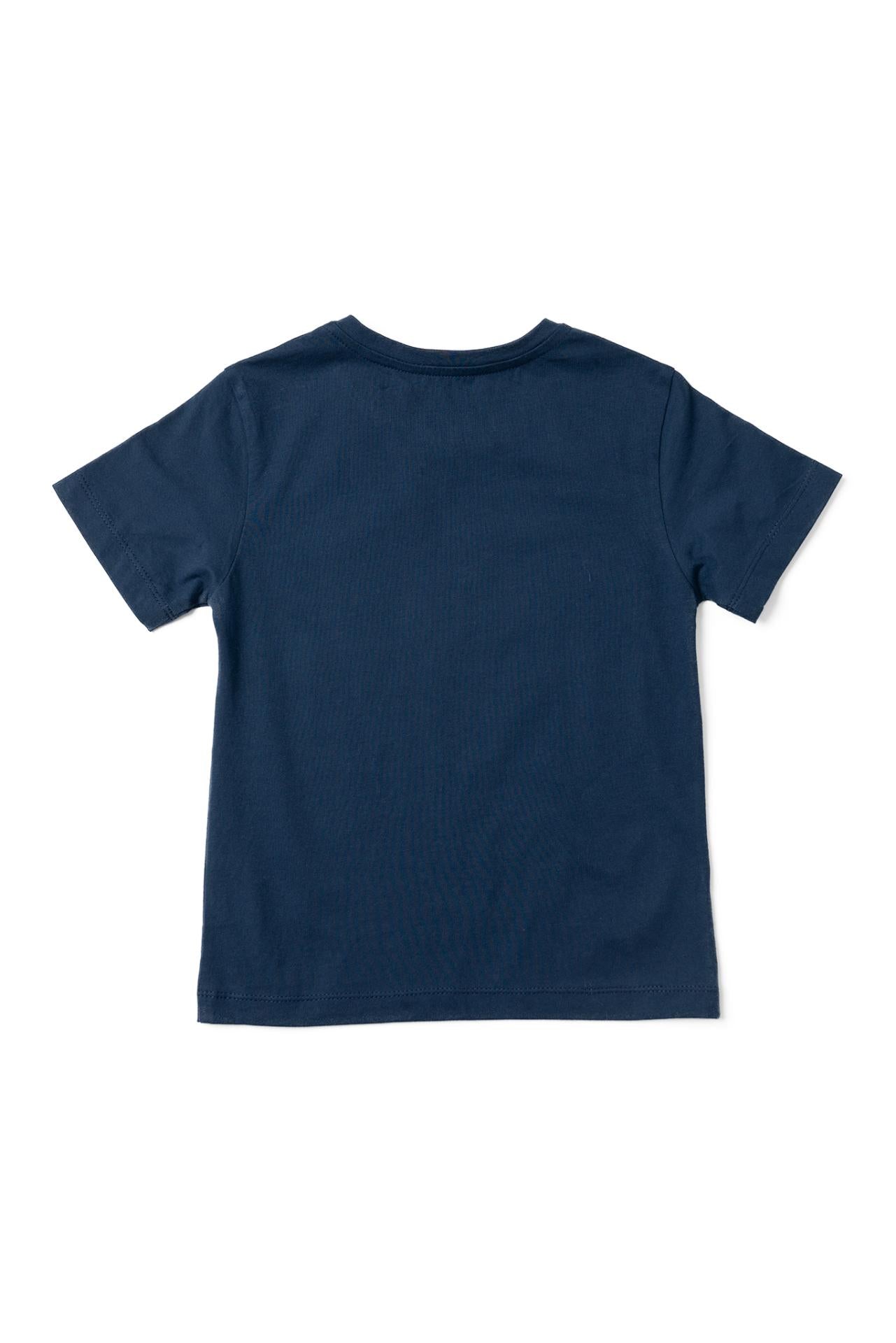 Classic back view of the Kai Boys Cotton T-shirt Under The Sea