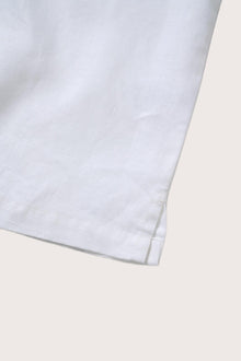 Premium linen texture showcased on the Kai Linen Shirt