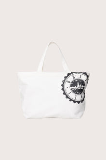 By The Sea Bali Kaia Bag in white featuring a spacious design and timeless resort elegance