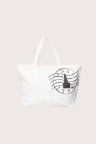 By The Sea Bali Kaia Bag in white featuring a sophisticated resort-inspired silhouette