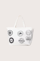 By The Sea Bali Kaia Bag in white featuring a spacious design and timeless resort elegance