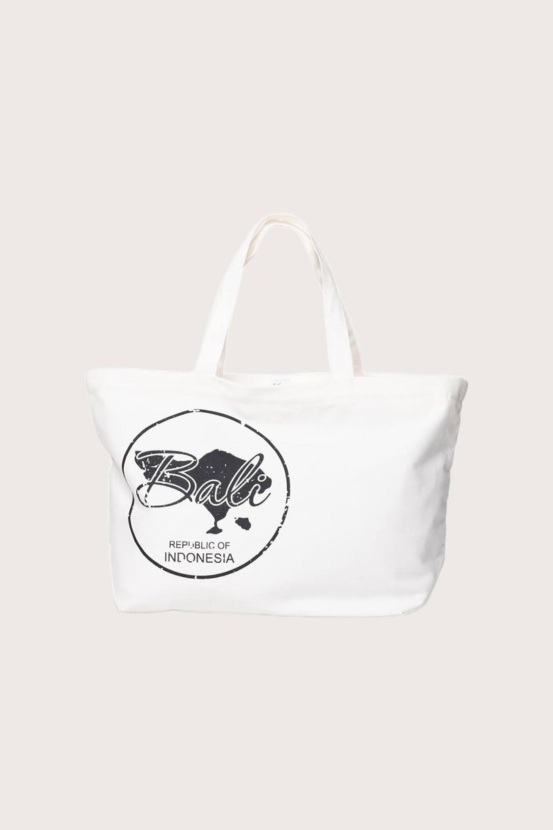 By The Sea Bali Kaia Bag in white featuring an elegant silhouette and refined resort-inspired design
