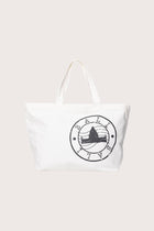 By The Sea Bali Kaia Bag in white featuring a refined silhouette and timeless resort elegance