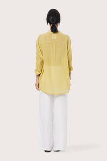By The Sea Bali Back view of the Kami Shirt in Yellow
