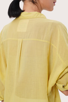 By The Sea Bali Lightweight fabric detail highlighting the Kami Shirt's breathable construction