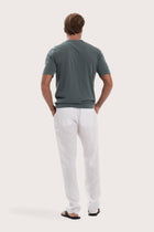 Elegant back view showcasing the clean shape and effortless fit