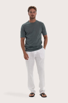 By The Sea Bali Karlo Knit Shirt in Dark Turquoise with a refined and contemporary silhouette