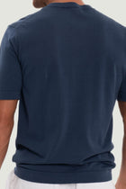 Detailed view highlighting premium knit texture and refined craftsmanship