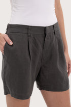 Premium linen texture and thoughtful craftsmanship in a sophisticated Dark Grey tone