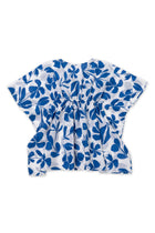 Premium cotton texture showcased on the Kids Cotton Kaftan