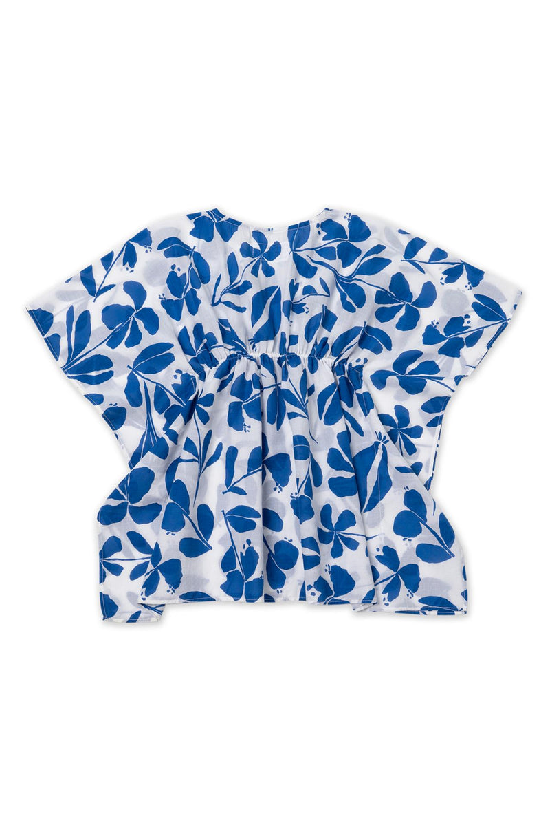 Premium cotton texture showcased on the Kids Cotton Kaftan
