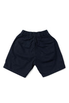 Classic back view of the Koda Boys Cotton Bermuda in Navy