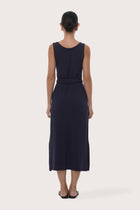 By The Sea Bali Back view of the Kyra Dress in Navy