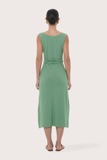 By The Sea Bali Back view of the Kyra Dress in Sage