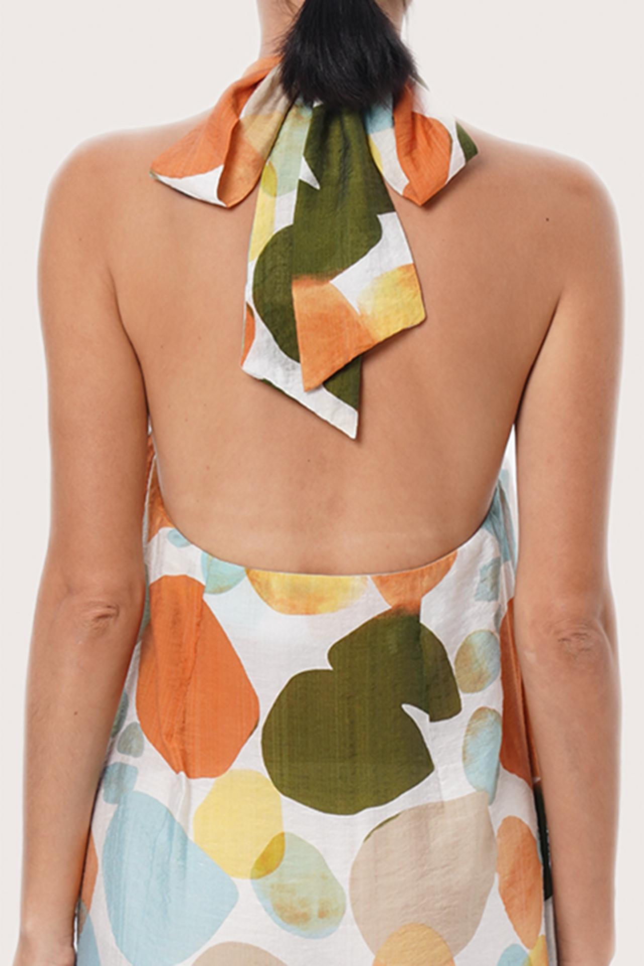 By The Sea Bali Lightweight fabric detail featuring the Fun Polka Multicolor motif