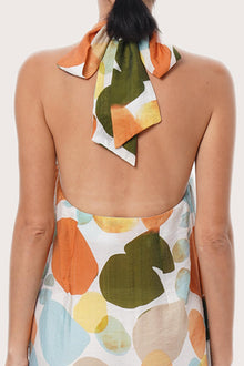 By The Sea Bali Lightweight fabric detail featuring the Fun Polka Multicolor motif