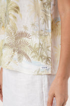 Resort-ready styling featuring the Linen Square Top by By The Sea Bali