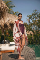 Flattering fit of Mara One Piece Swimsuit designed for confidence and comfort